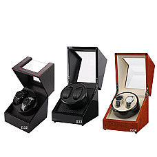 Κουτιά κουρδιστήρια πολυτελείας για αυτόματη περιέλιξη δύο ρολογιών - D32-D34